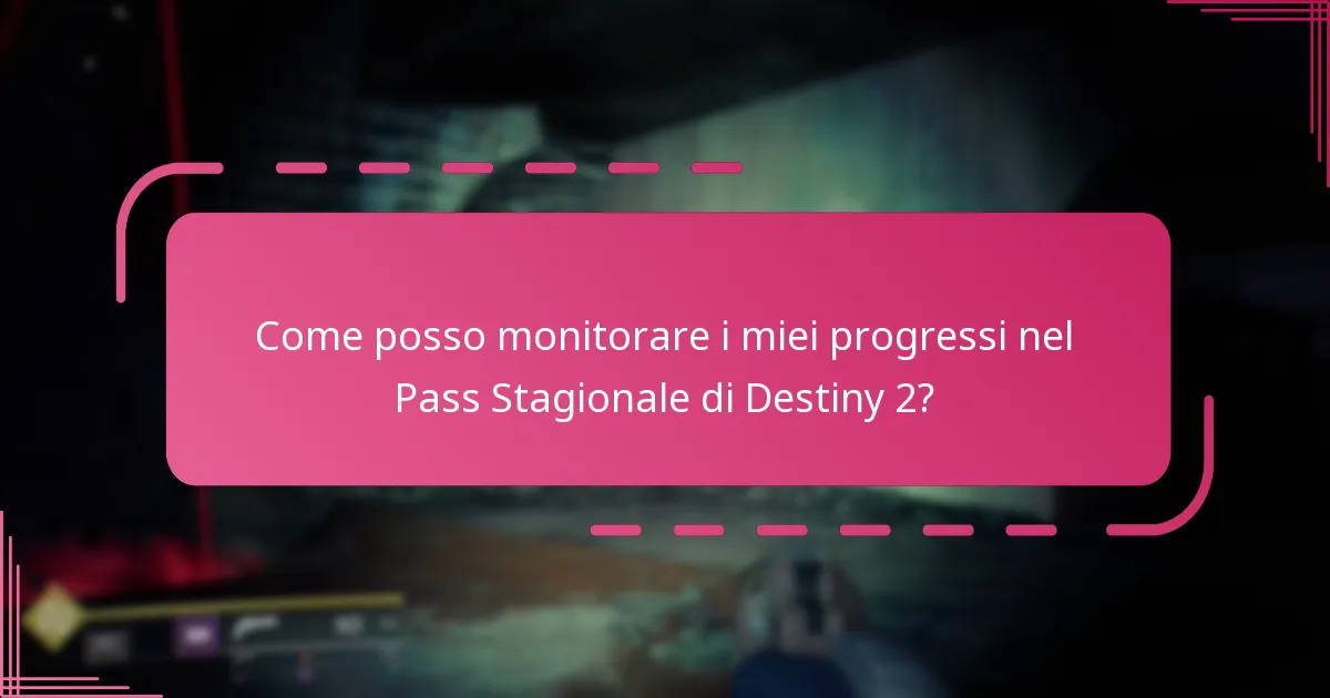 Quali traguardi di ricompensa sono disponibili nel Pass Stagionale di Destiny 2?