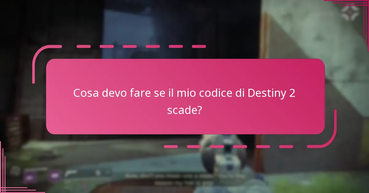 Quali strategie posso utilizzare per evitare di perdere i codici di Destiny 2?