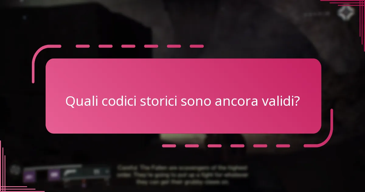 Come riscattare i codici legacy in Destiny 2?