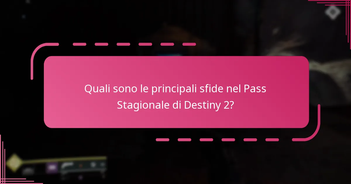 Quali strategie comunitarie esistono per affrontare le sfide del Pass Stagionale?