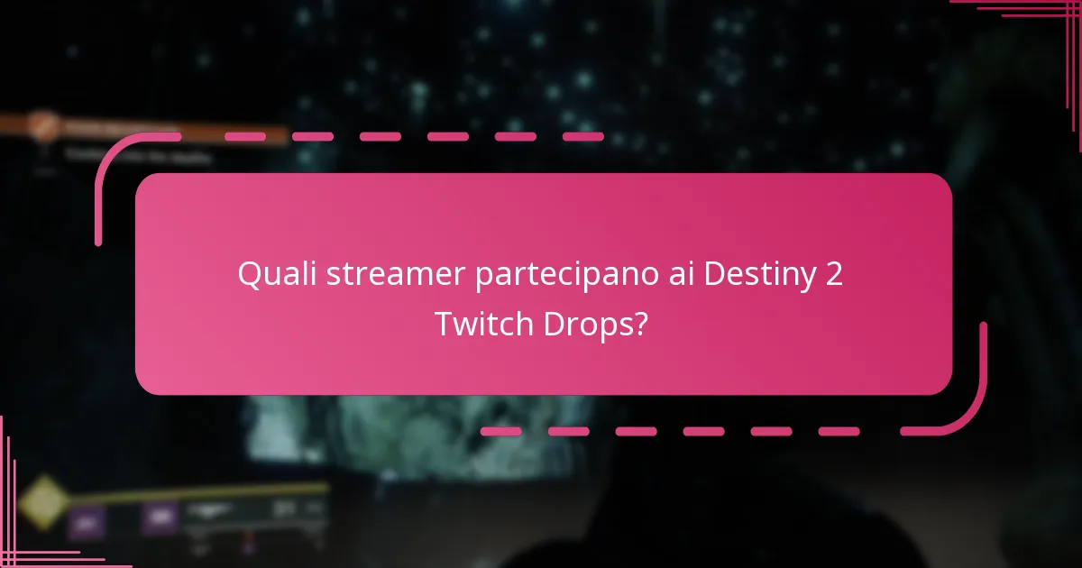 Come posso richiedere i miei Destiny 2 Twitch Drops?